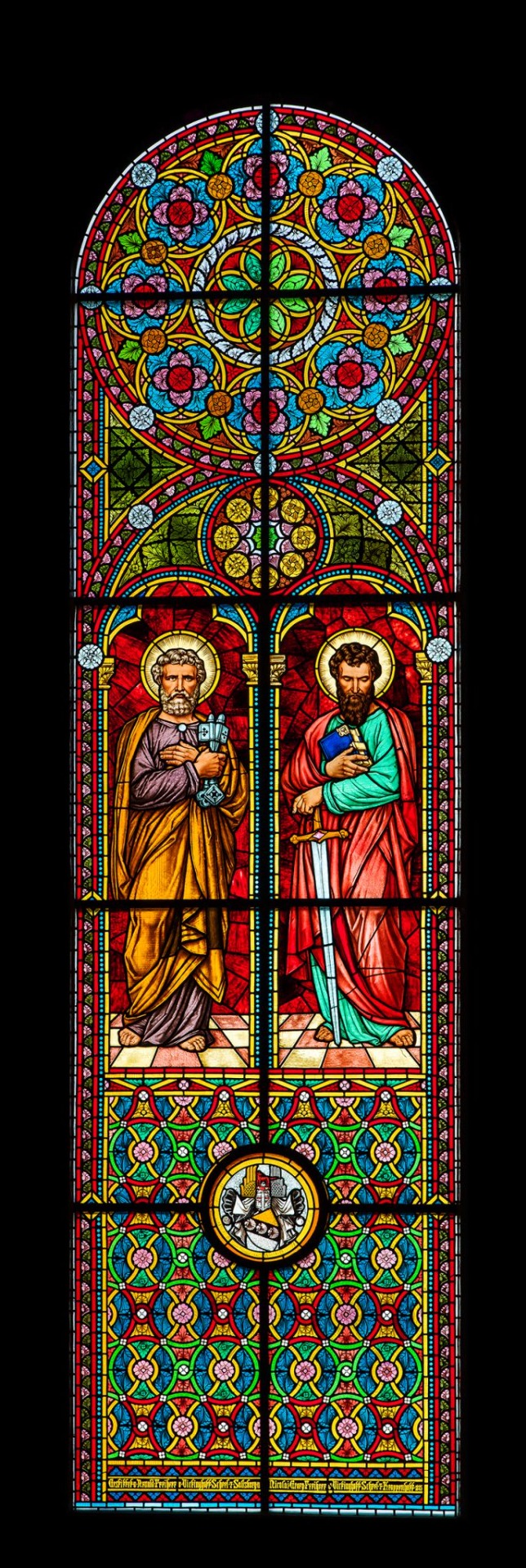 Vitrāža Doma baznīcā