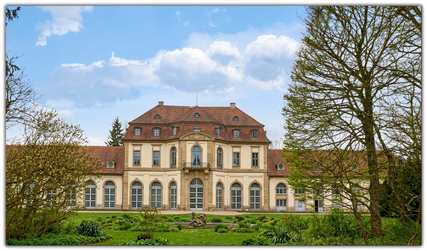 Nešvicas (Neschwitz) jaunā pils 1850. gadā