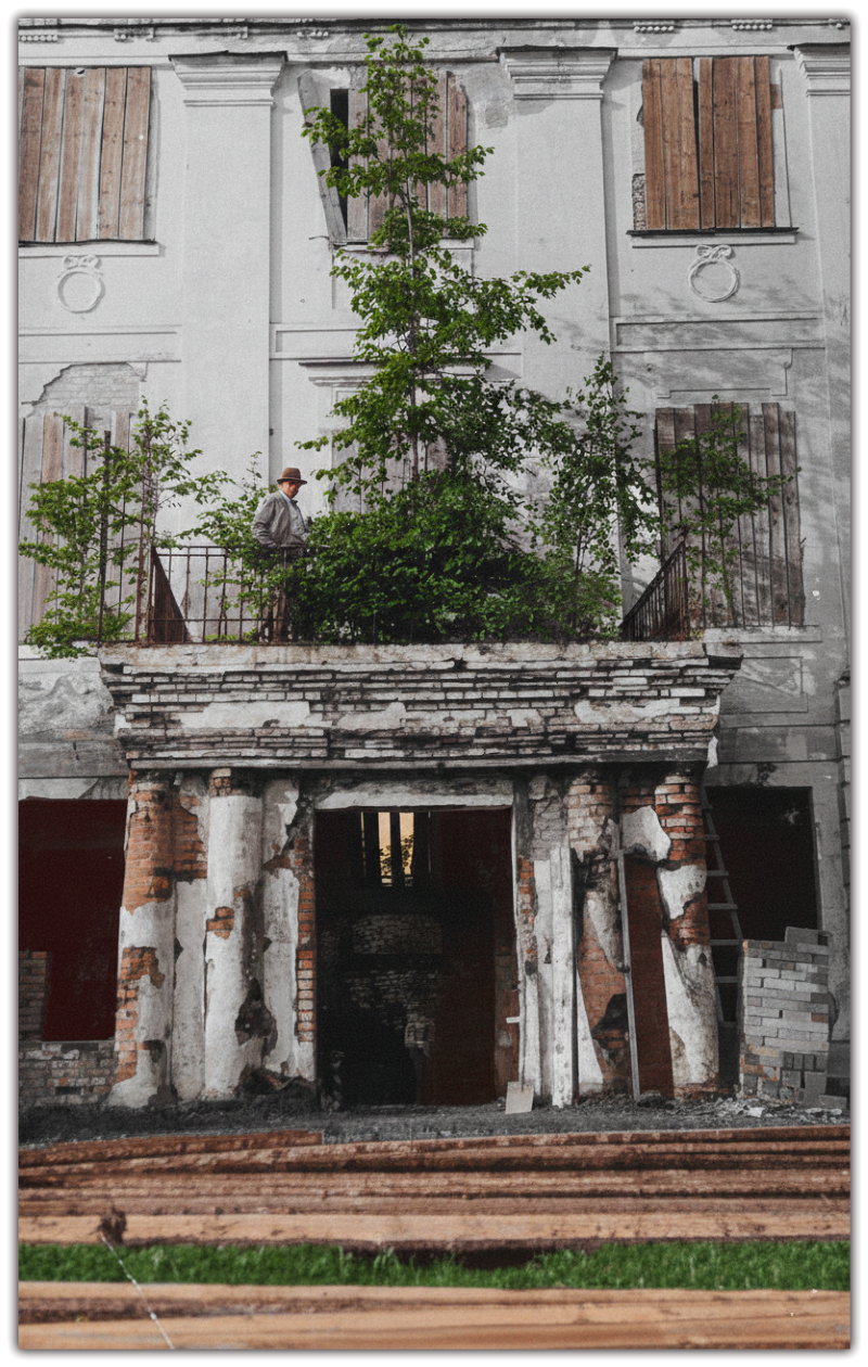 1929. gadā sākas pils atjaunošanas darbi